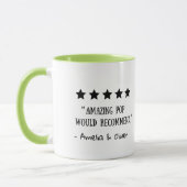 5-Sterne-Bewertung Phantastischer Pop empfohlen To Tasse (Links)