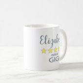 5 Sterne Gigi Kaffeetasse (VorderseiteRechts)