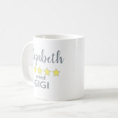 5 Sterne Gigi Kaffeetasse (Vorderseite Links)
