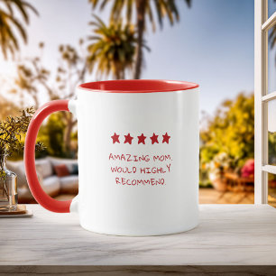 5-Sterne Individuelle unglaubliche Mutter Dankbark Tasse
