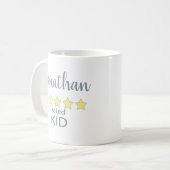 5 Sterne Kid Kaffeetasse (Vorderseite Links)