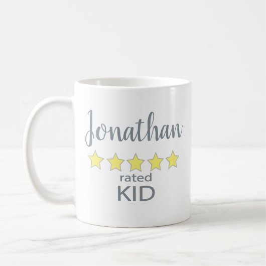 5 Sterne Kid Kaffeetasse (Links)