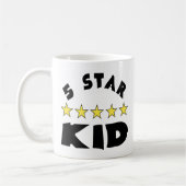 5-Sterne-Kid Kaffeetasse (Links)