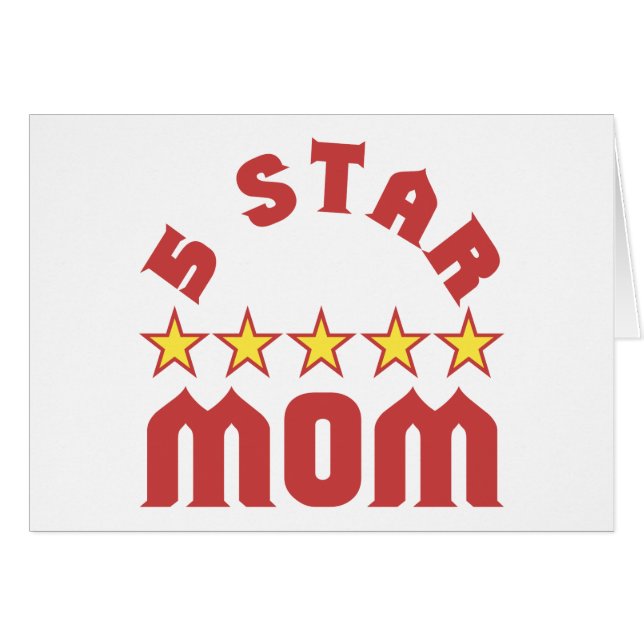 5-Sterne-Mama (Vorderseite (Horizontal))