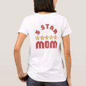 5 Sterne Mama 2 T-Shirt (Rückseite)