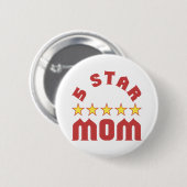 5-Sterne-Mama Button (Vorne & Hinten)