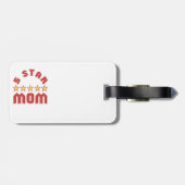5-Sterne-Mama Gepäckanhänger (Rückseite horizontal)