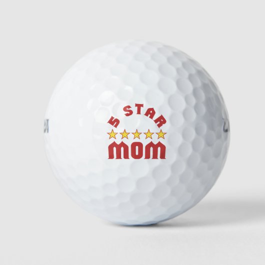 5-Sterne-Mama Golfball (Vorderseite)