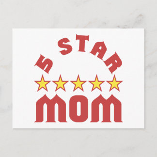 5-Sterne-Mama Postkarte