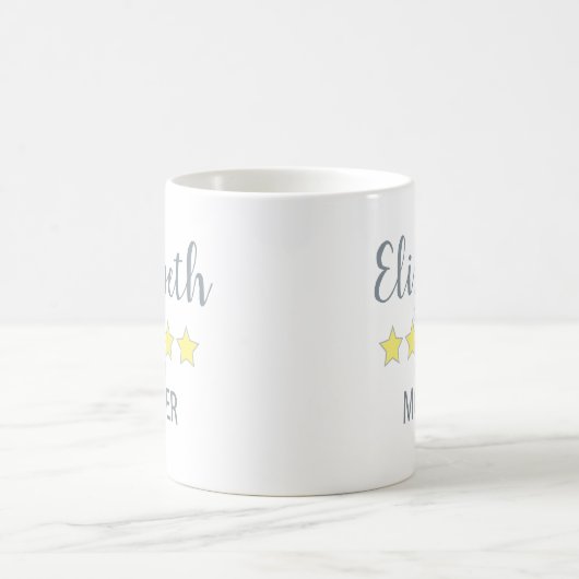 5 Sterne Mutter Kaffeetasse (Mittel)