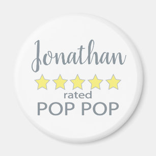 5-Sterne-Pop-Pop Magnet