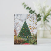 5 Story SDC Tree Denken Sie an Postkarte (Stehend Vorderseite)