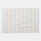 5 Streifen in hellblau und beige Geschirrtuch (Horizontal)