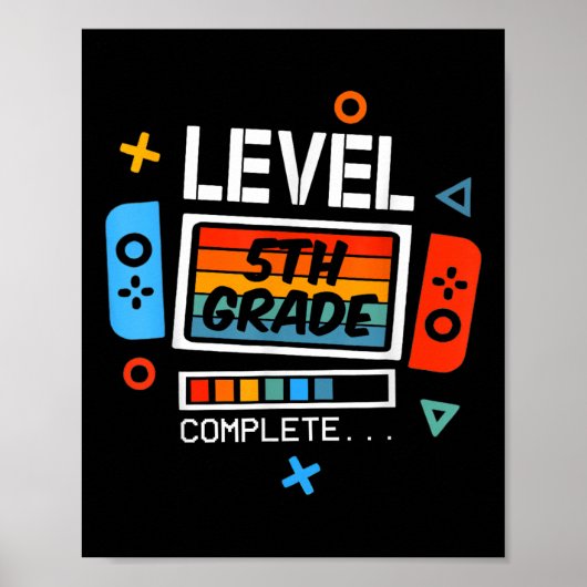 5. Stufe Abschluss des letzten Schulvideos Poster (Vorne)