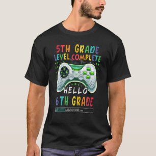5. Stufe Abschluss Hallo 6. Stufe Laden T-Shirt