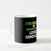 5. Stufe Abschluss Video-Gamer Kaffeetasse (Vorderseite Links)
