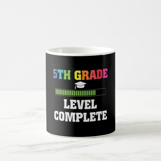 5. Stufe Abschluss Video-Gamer Kaffeetasse (Mittel)