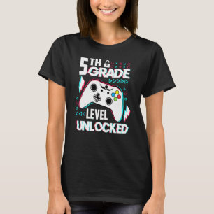 5. Stufe rückgängig bis Schultag T-Shirt