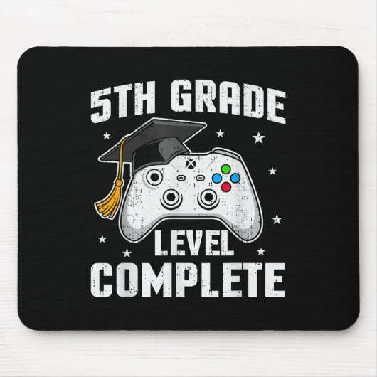 5. Stufe Vollständiges Videospiel Fünfte Stufe Gr Mousepad (Vorne)