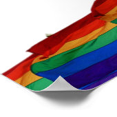 5 Tabelle Gay Pride Flags Hochzeitssatellite Poster (Ecke)