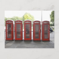 5 Telefonzellen in London