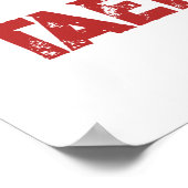 5 Tenets von Taekwondo Poster (Ecke)