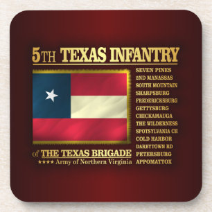5. Texas-Infanterie (BA2) Untersetzer
