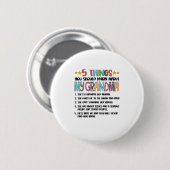 5 Things You Should Know About My Grandma Hallowee Button (Vorne & Hinten)