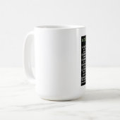 5 tödliche Ausdrücke verwendet von einer Frau Kaffeetasse (Vorderseite Links)