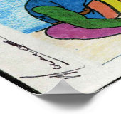 5 Übungsstrecken bemalen Posters Poster (Ecke)