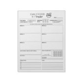 5 und 1 Notepad (8.5 x 11) Notizblock (Rotiert)