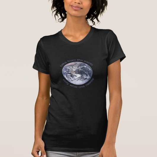 5. Ureinwohner-Gebot T-Shirt (Vorderseite)