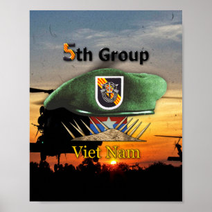 5. Veterane LRRP der Kraft-Gruppen-SFG SF Poster