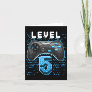 5 Video Game Controller 5. Geburtstag Game-Geschen Karte