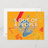 5 VON 4 PERSONEN POSTKARTE (Vorne/Hinten)