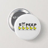 5 von P.E.E.P. Button (Vorne & Hinten)