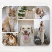 5 Vorlage für die FotoCollage Personalisiert Mousepad (Vorne)