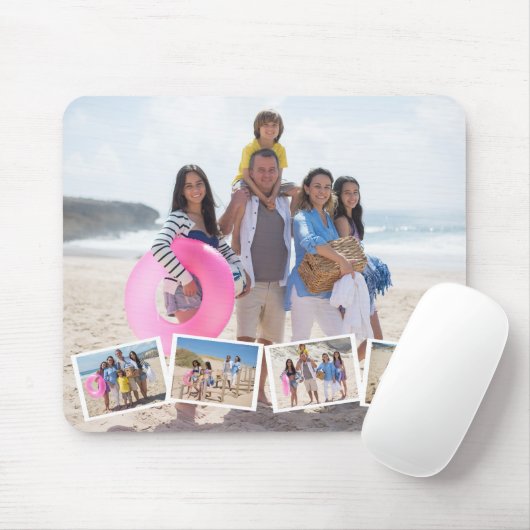 5 Vorlage für die FotoCollage Personalisiert Mousepad (Mit Mouse)