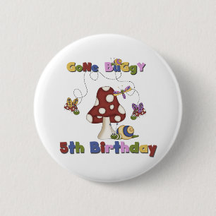 5. Wanzen-Geburtstags-T-Shirts und Geschenke Button