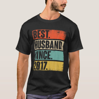 5 Wedding Aniversary Gift For Him Best Husband Sin T-Shirt