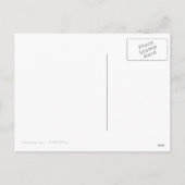 5. Weihnachtsfeiertag (5 Goldene Ringe) Postkarte (Rückseite)