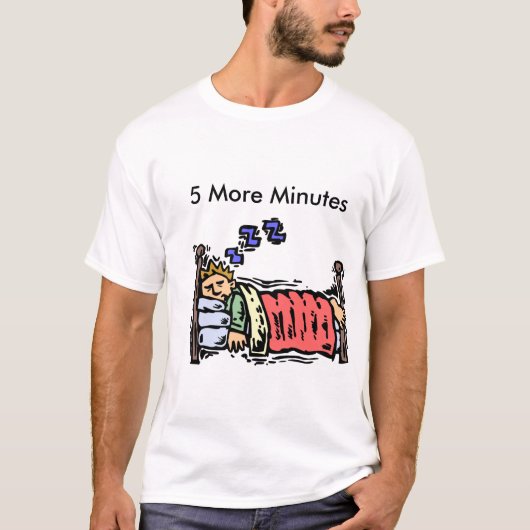 5 weiteres Minute-Shirt T-Shirt (Vorderseite)