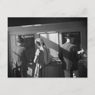 $5 Window, Hialeah Park, 1939 Postkarte