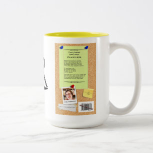 5 WINZIGE FERIEN-TASSE ZWEIFARBIGE TASSE