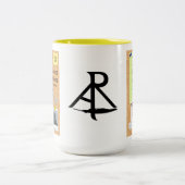 5 WINZIGE FERIEN-TASSE ZWEIFARBIGE TASSE (Mittel)