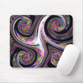 5 Wirbel Blitzzoom-Mousepad Mousepad (Mit Mouse)