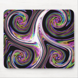 5 Wirbel Blitzzoom-Mousepad Mousepad
