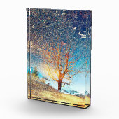 5"x7" Acrylblock | | Cherry Tree Puddle Fotoblock (Rechts)