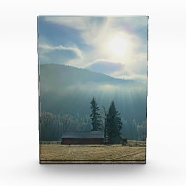 5"x7" Acrylblock| Sun & Fog Fotoblock