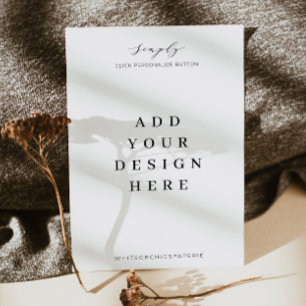 5"x7" Einladungstext Einladung